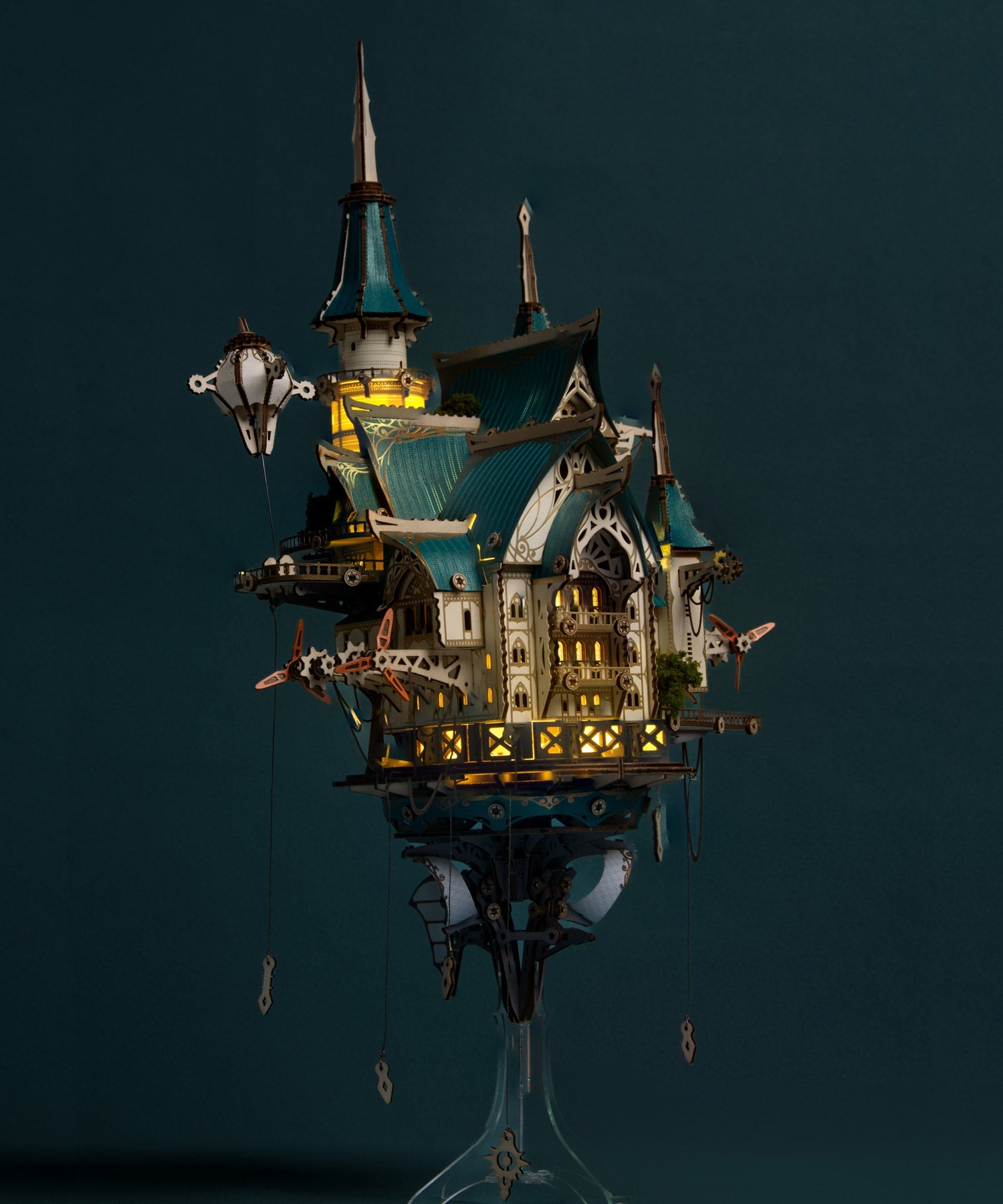 Fantasy steam castle