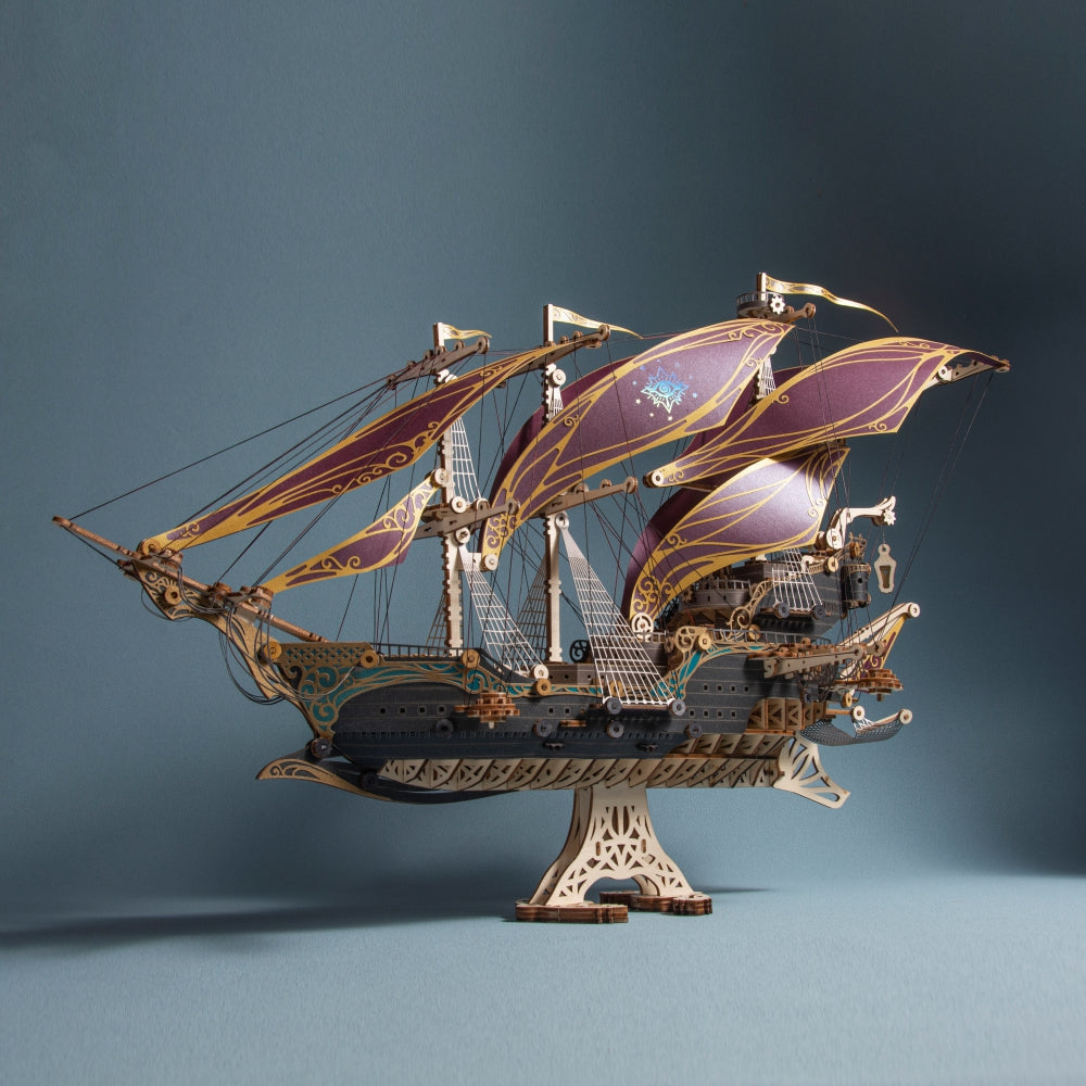 CORSAIR: Future Pirate Ship – 3D Wooden Puzzle | Gehrman Sparrow