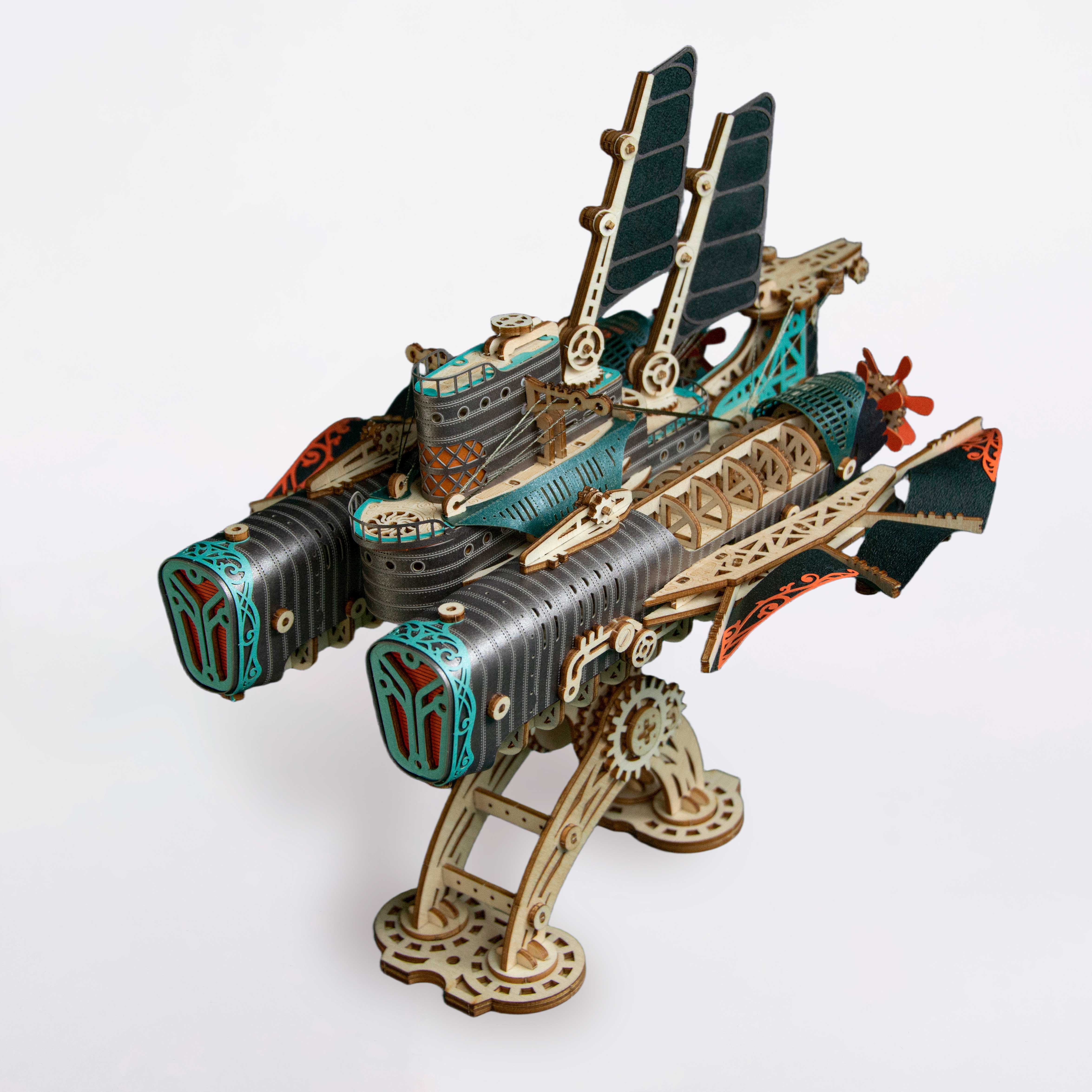 Steampunk Airship – 20000 leagues