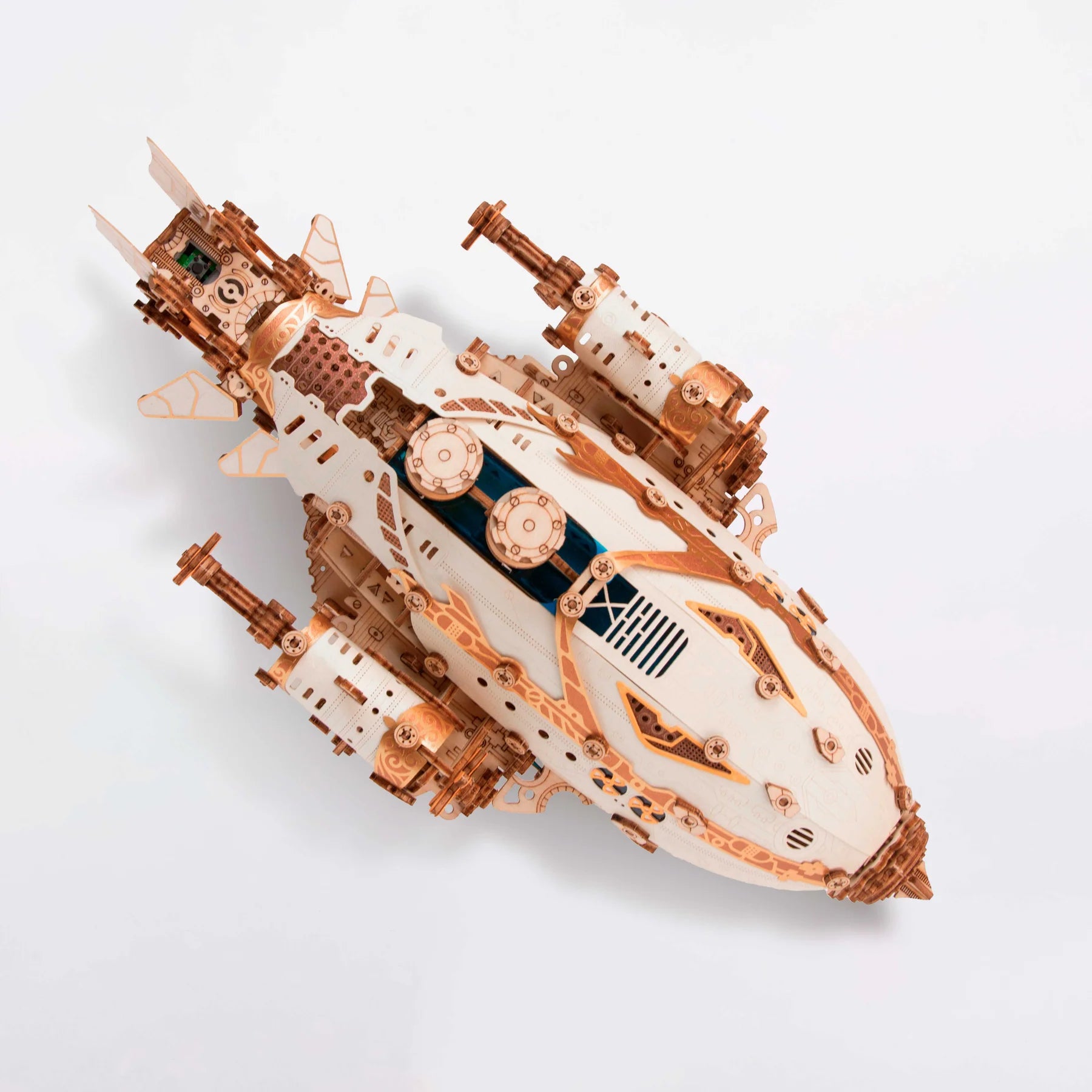 Fantasy Airship Balloon - White