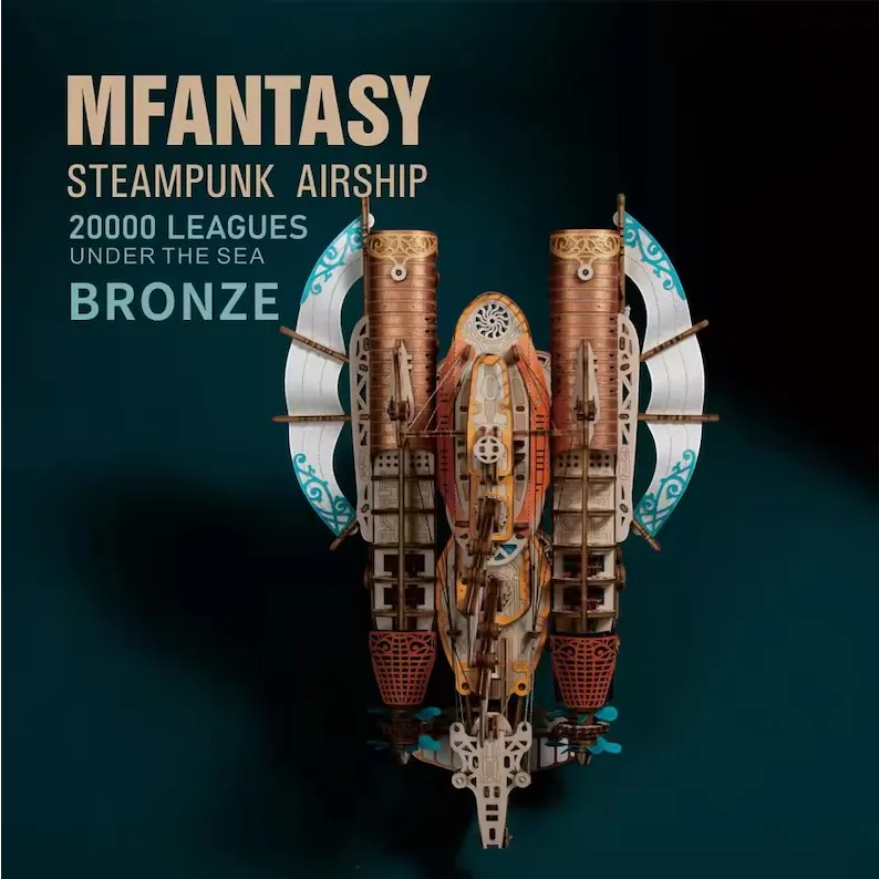 Steampunk Airship – 20000 leagues