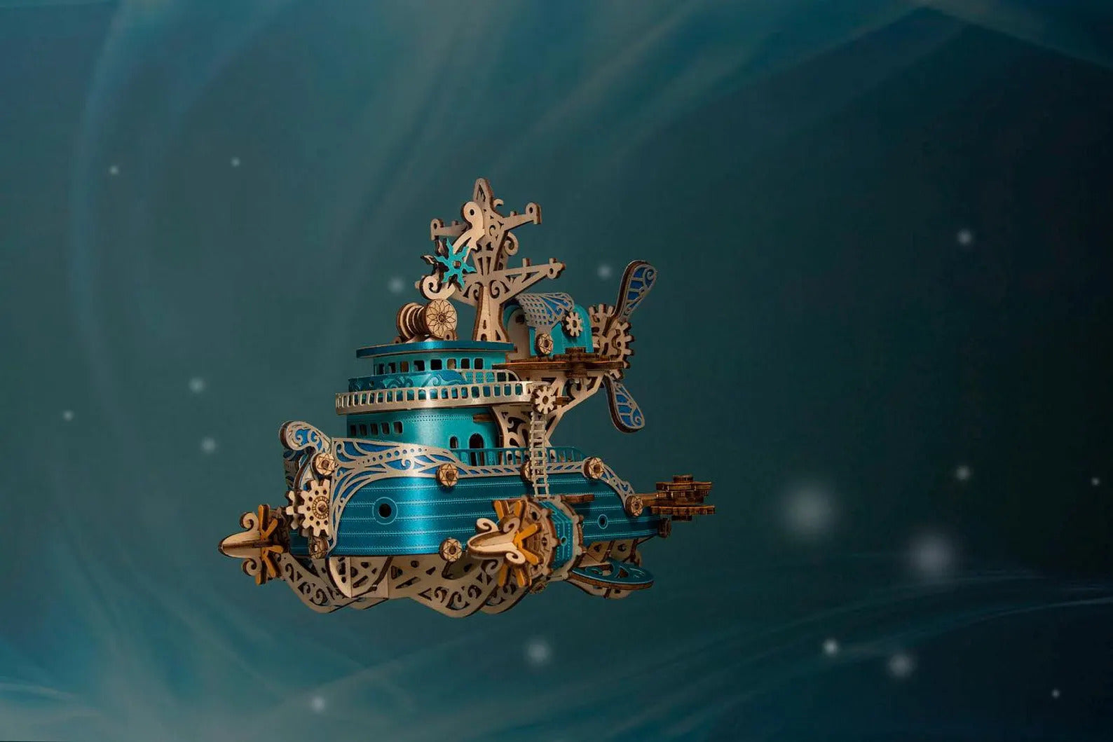 Steampunk Dreamcatcher Airship