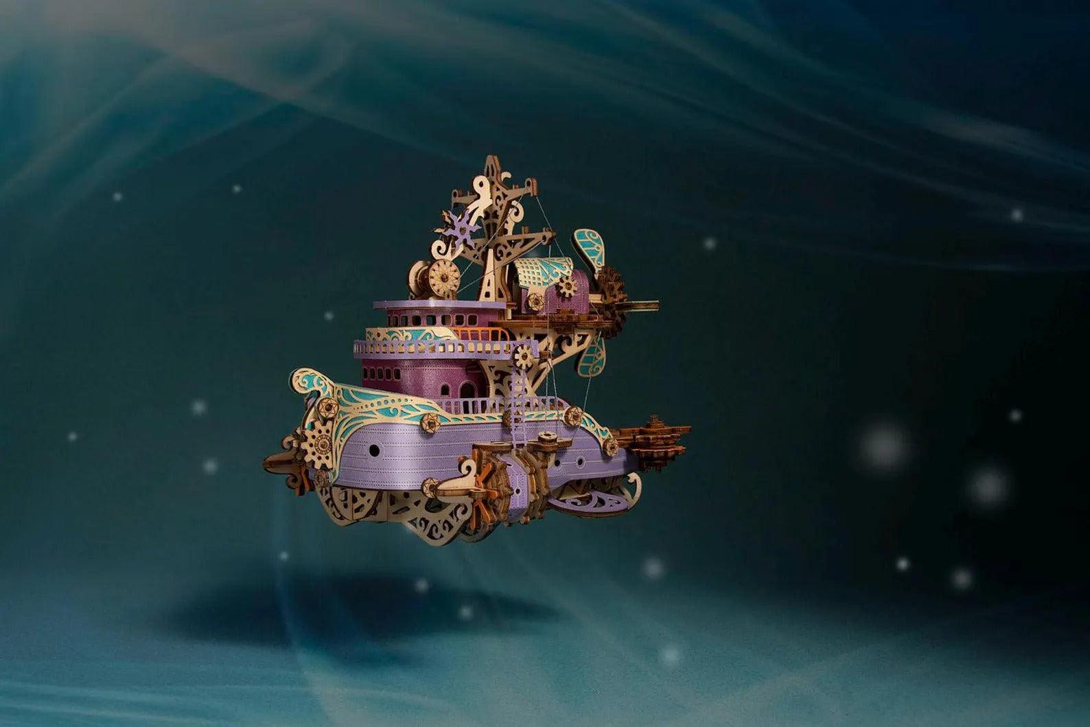 Steampunk Dreamcatcher Airship