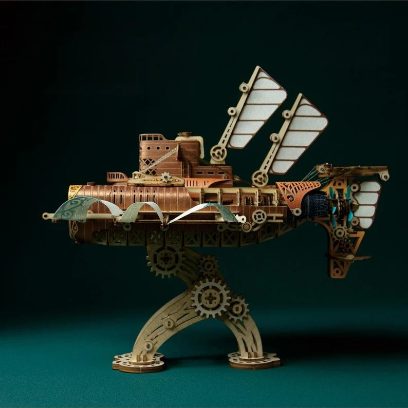 Steampunk Airship – 20000 leagues