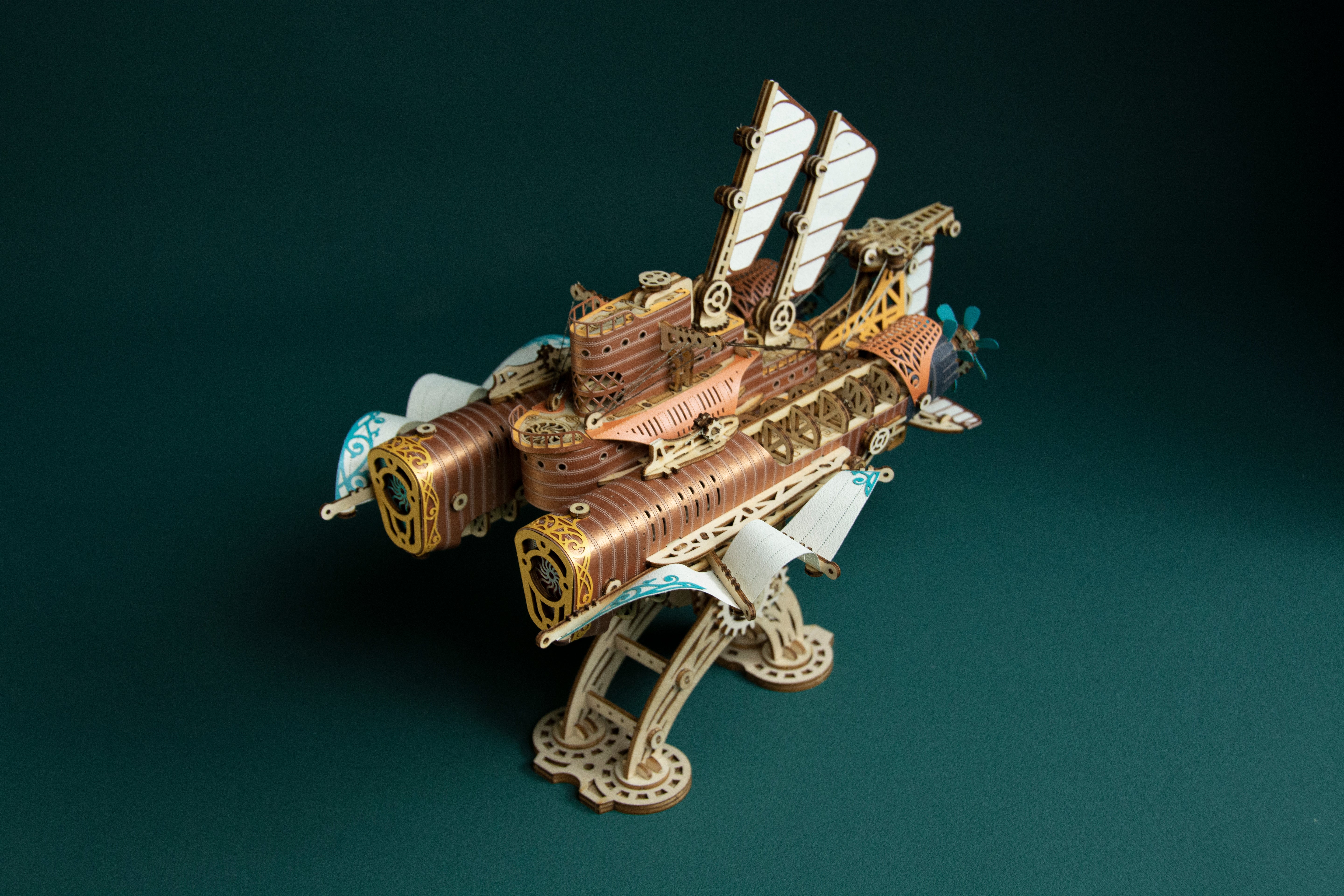 Steampunk-Luftschiff – 20.000 Meilen