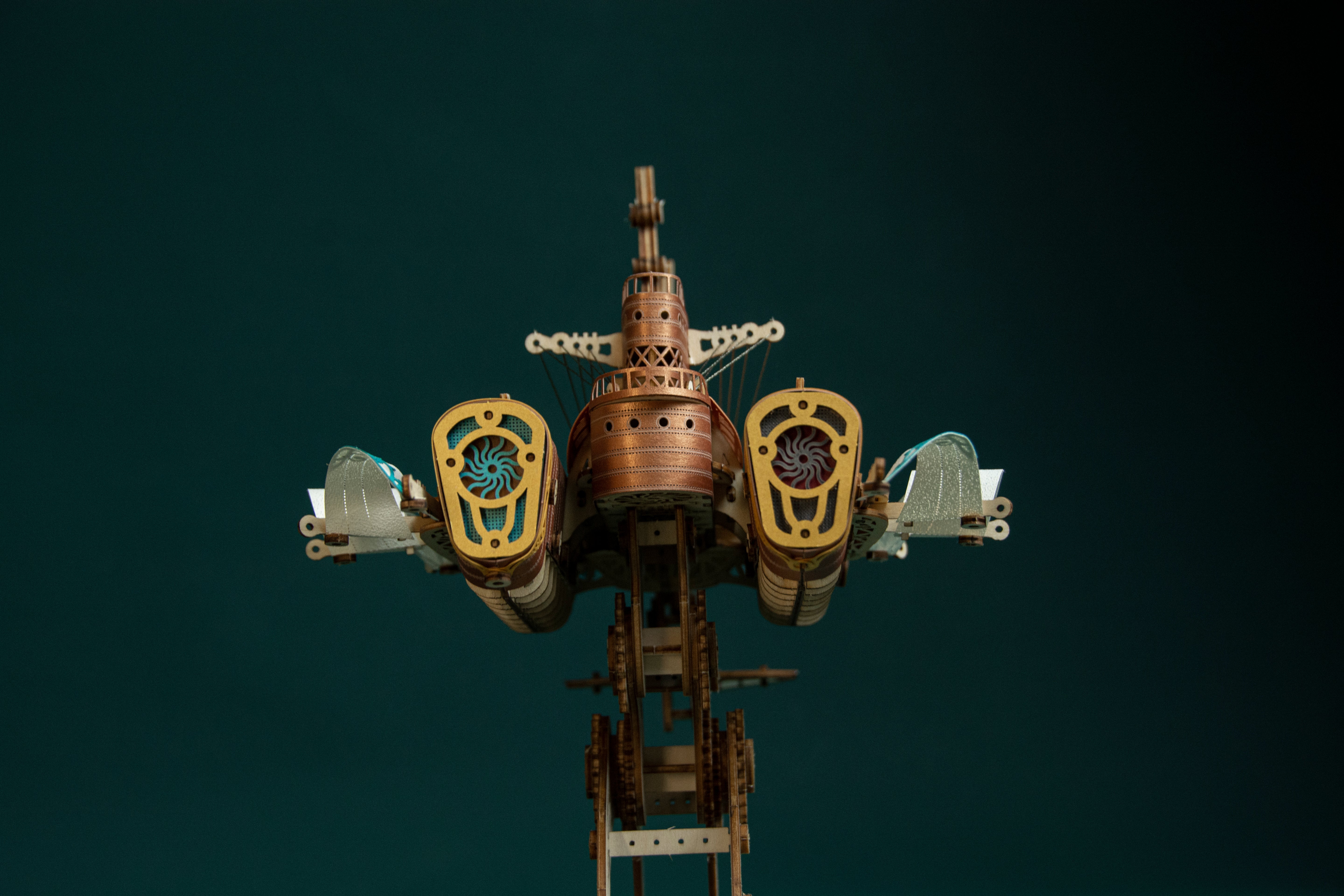 Steampunk-Luftschiff – 20.000 Meilen