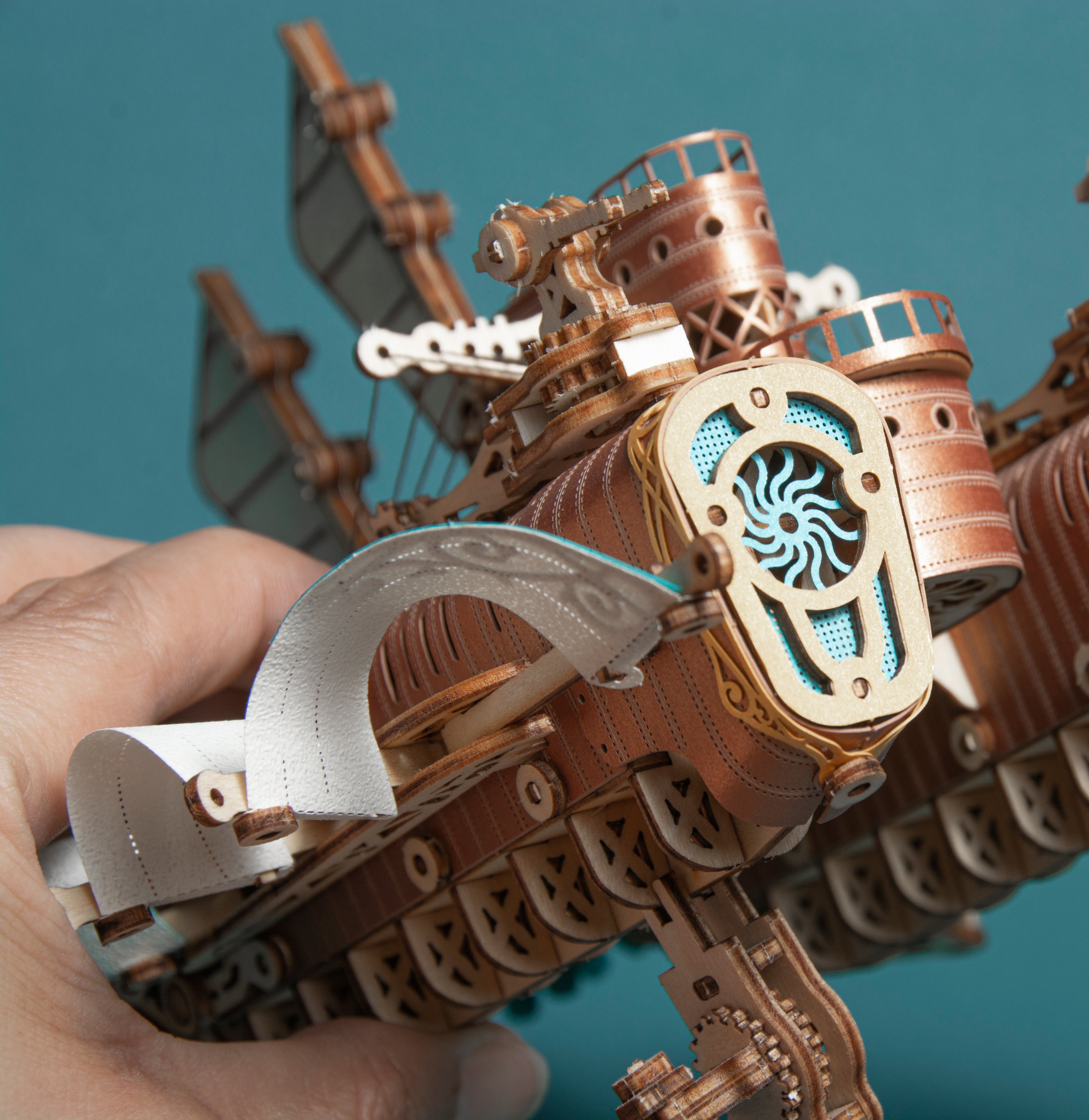 Steampunk-Luftschiff – 20.000 Meilen