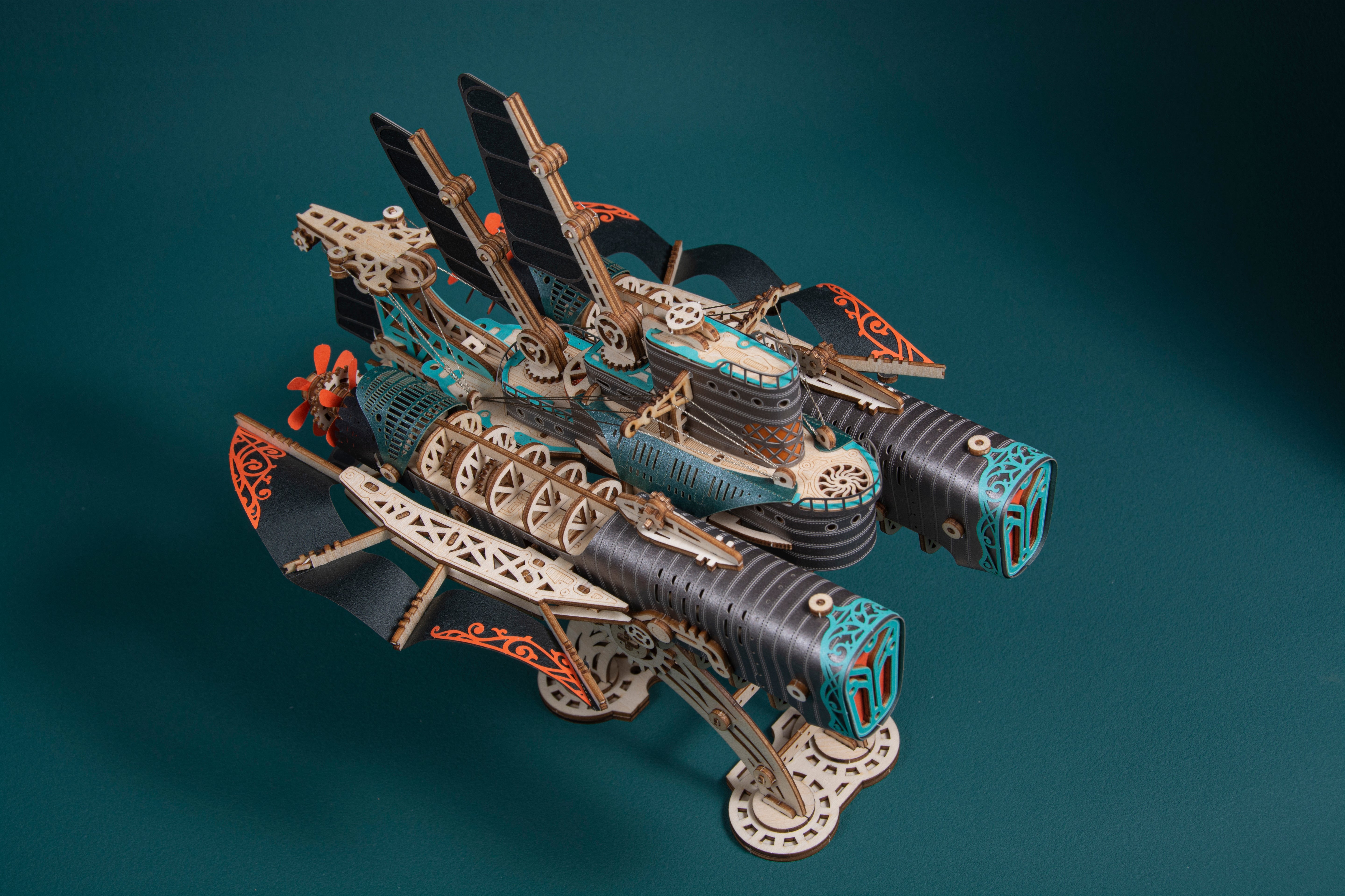 Steampunk Airship – 20000 leagues