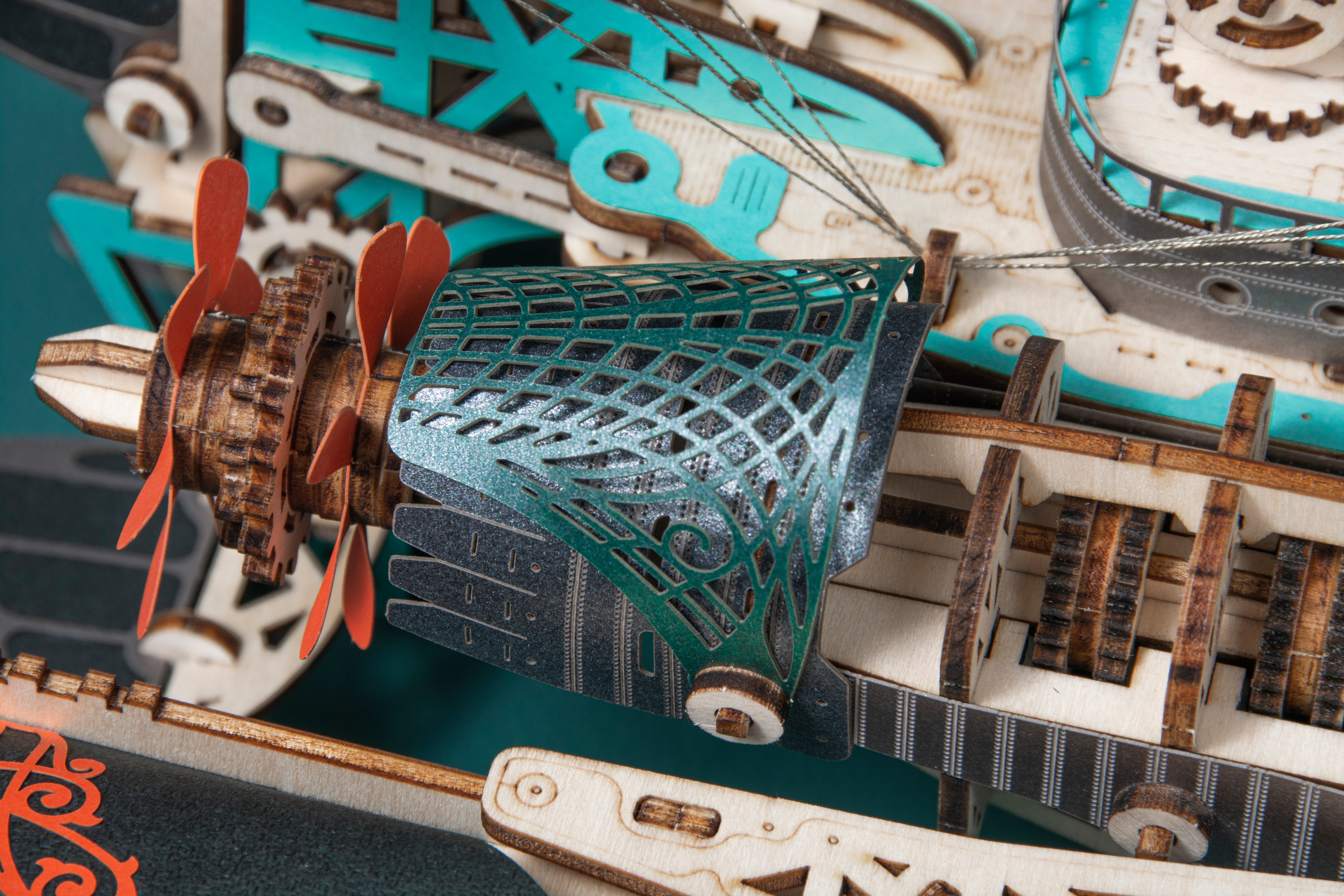 Steampunk-Luftschiff – 20.000 Meilen