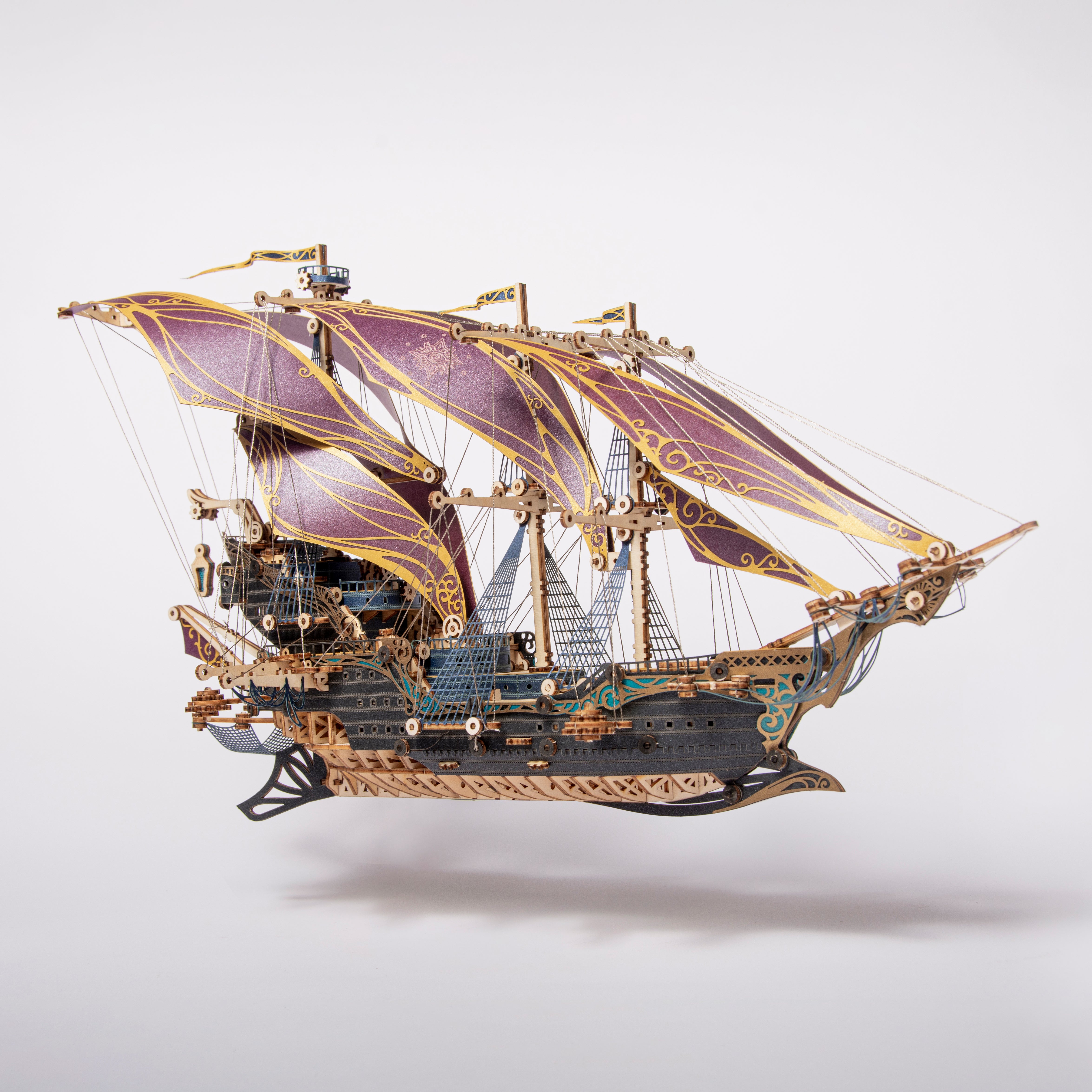 CORSAIR: Future Pirate Ship – 3D Wooden Puzzle | Gehrman Sparrow