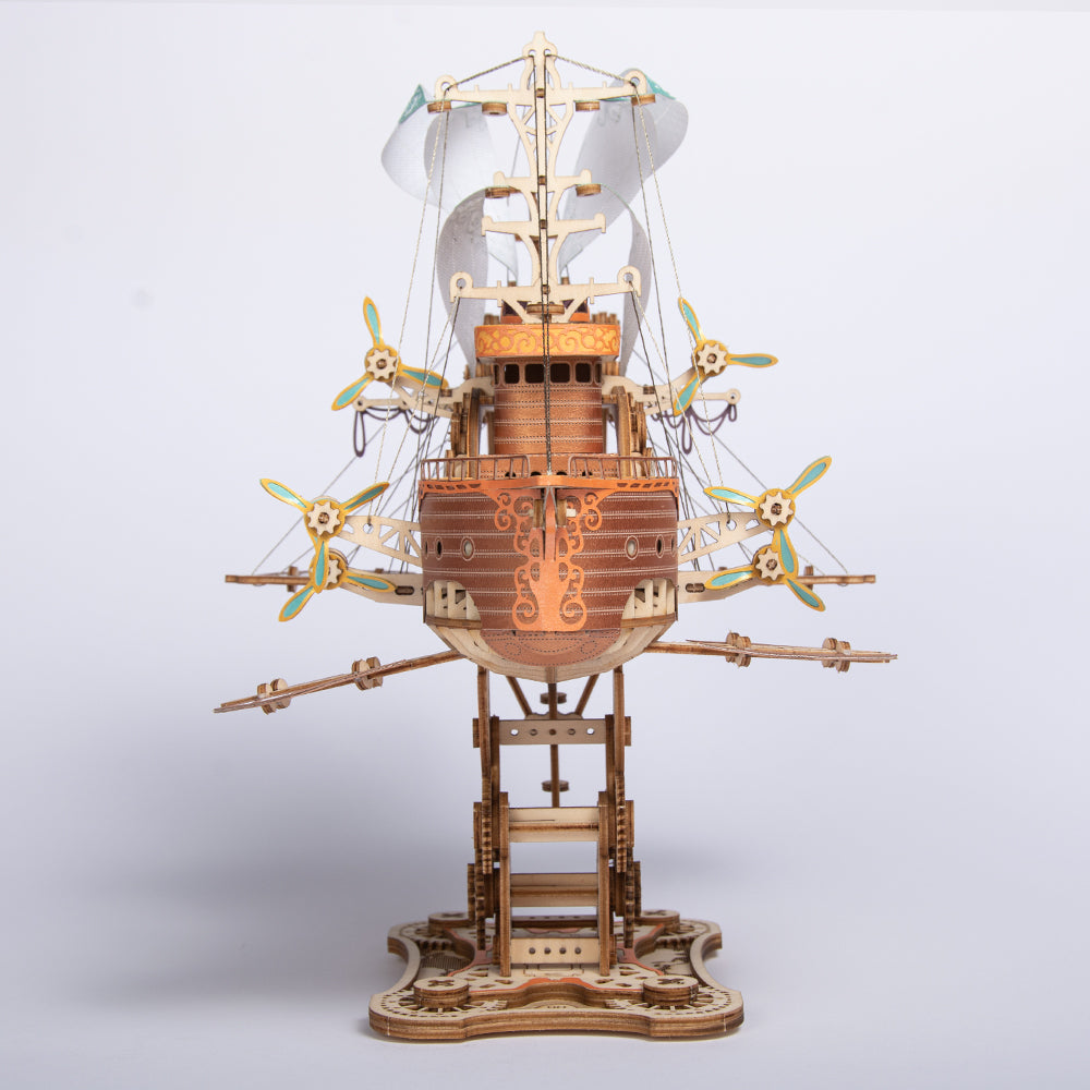 Steampunk airship: Around the World in 80 Days – Steampunk 3D