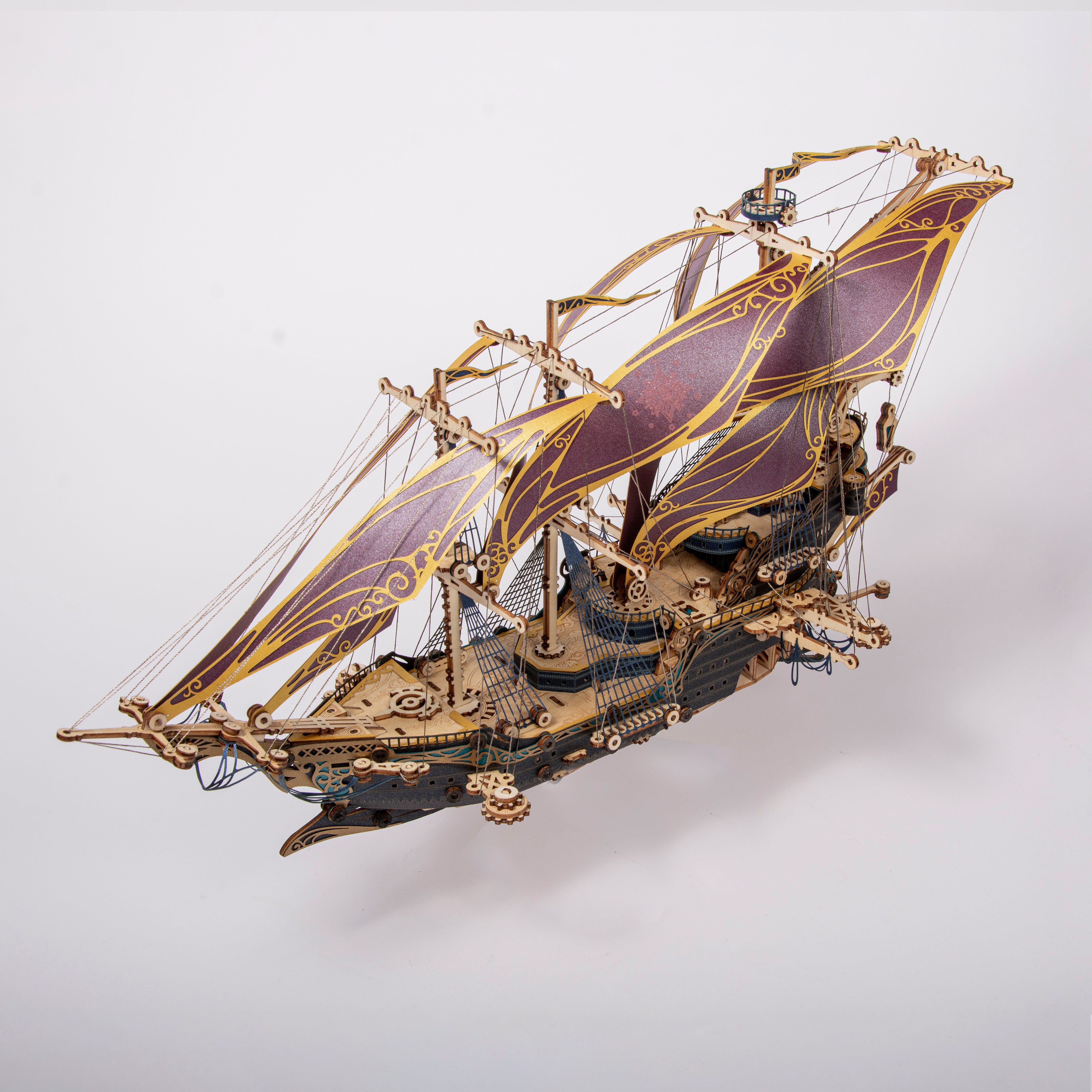 CORSAIR: Future Pirate Ship – 3D Wooden Puzzle | Gehrman Sparrow