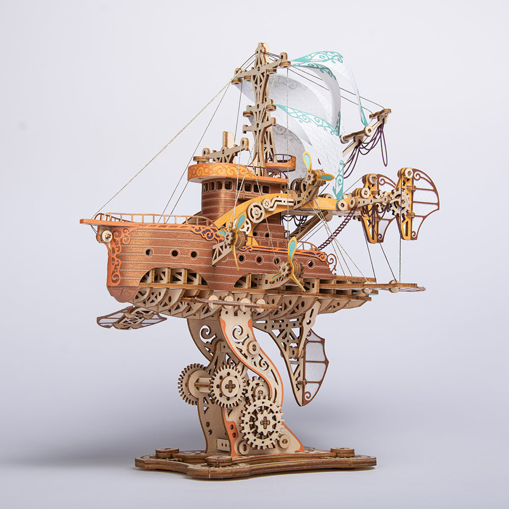 Steampunk airship – Around the World in 80 Days