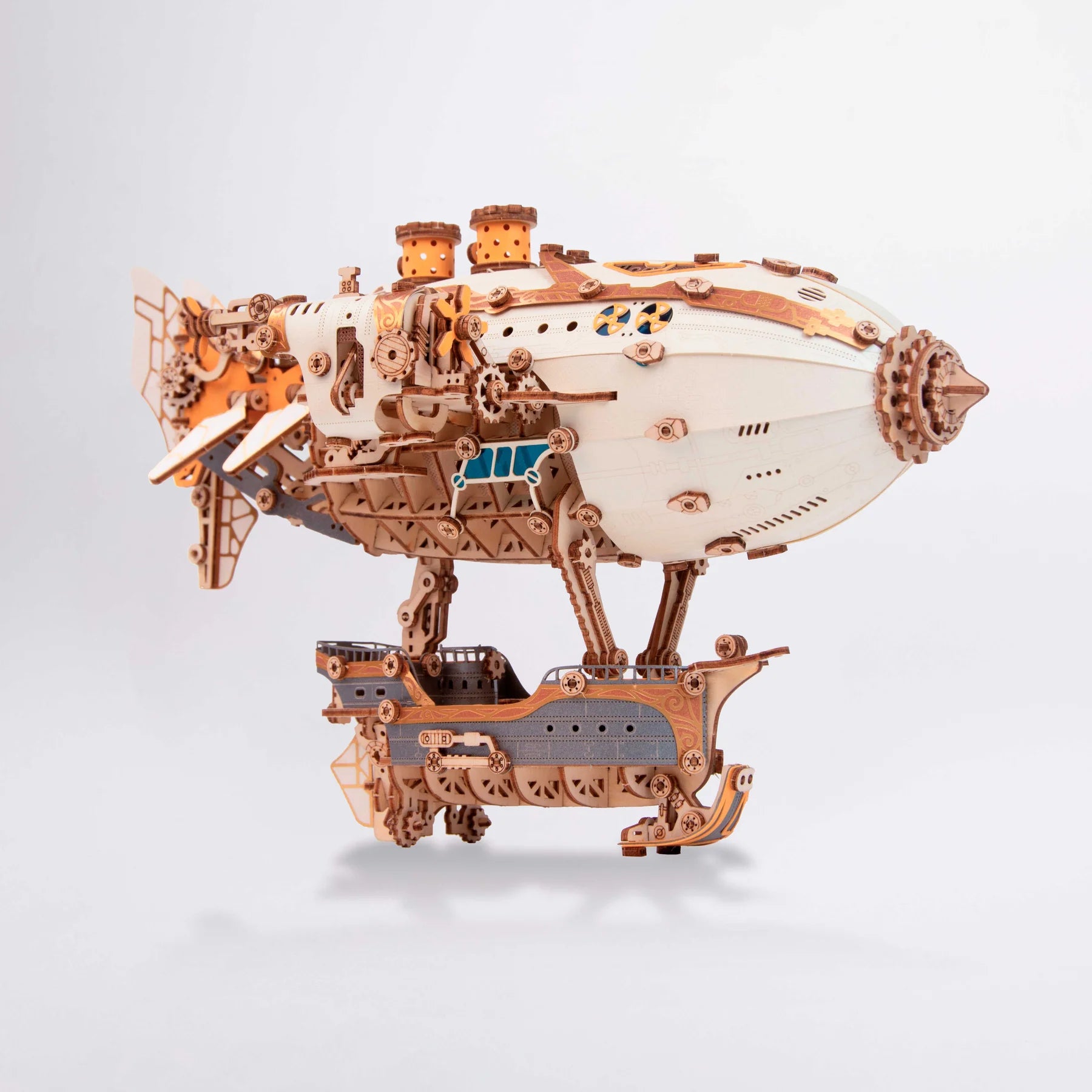 Fantasy Airship Balloon - White