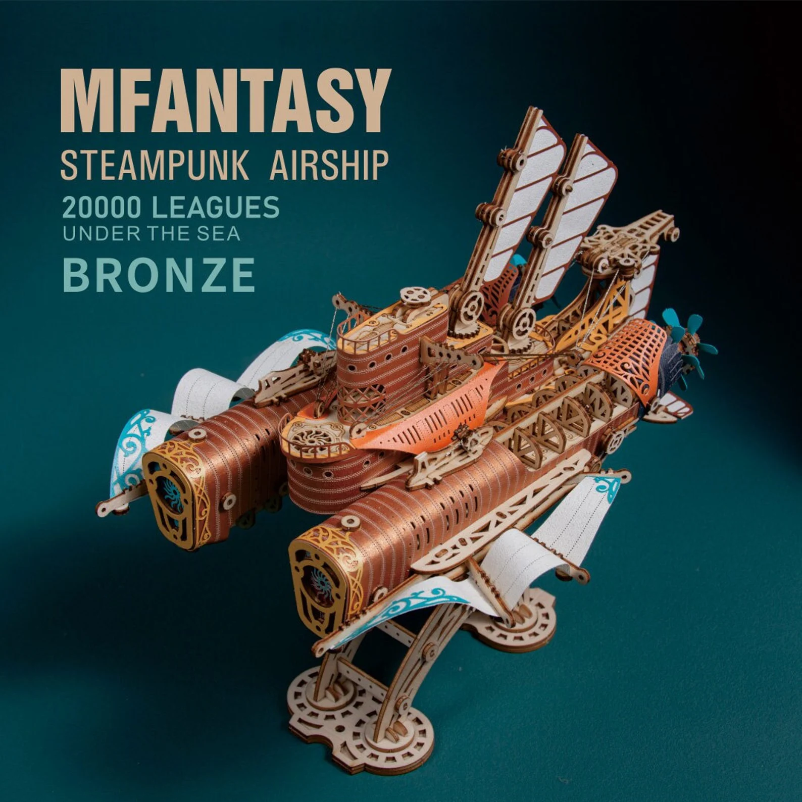 Steampunk Airship  – 20000 leagues